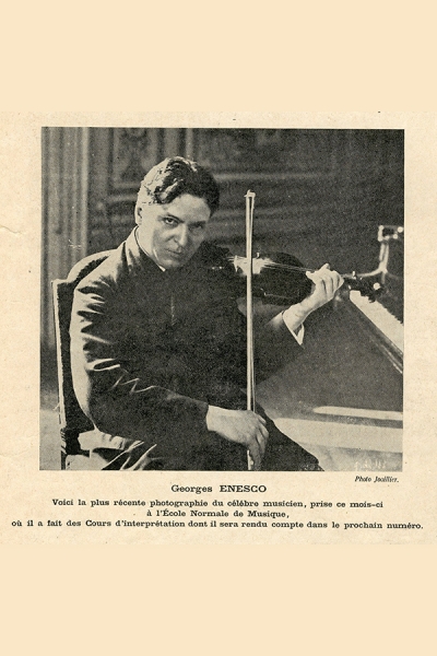 139 de ani de la nașterea lui George Enescu